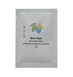 Винные дрожжи Yeast for white wines (7 грамм)