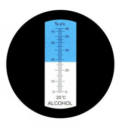 Рефрактометр для спирта 0-80