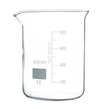 Низкий мерный стакан 800 мл