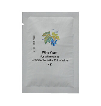 Винные дрожжи Yeast for white wines (7 грамм)